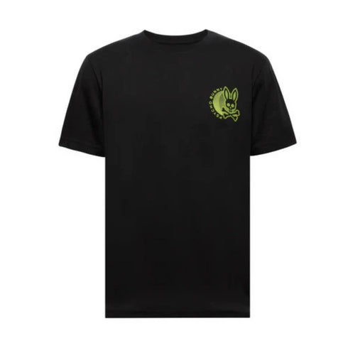 CAMISETA NEGRA DAN PSYCHO BUNNY